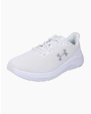 Under Armour Charged Pursuit 4 Running Trainers 3028261 Shoes 101 - White