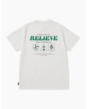Snow Peak Snow Peak Camping Graphic T-Shirt - White