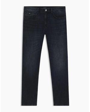 BOSS Delaware Slim Fit Five Pocket Jeans - Blue