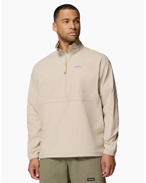 Columbia Landroamer Half Zip Overshirt - Natural