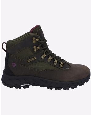 Hi-Tec Euro Trail Boots Khaki - Black