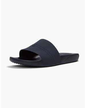 Fitflop Iqushion Pool Polyurethane Midnight Slides - Blue