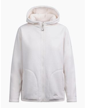 Trespass Ladies Backstay Fleece Jacket - White