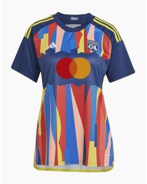 adidas Ladies Lyon 24/25 Regular Third Jersey - Blue