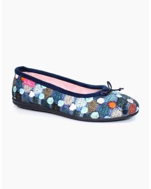 Lunar Magic Slippers - Blue
