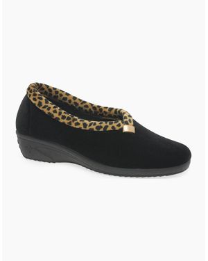 Lunar Paloma Full Slippers - Black