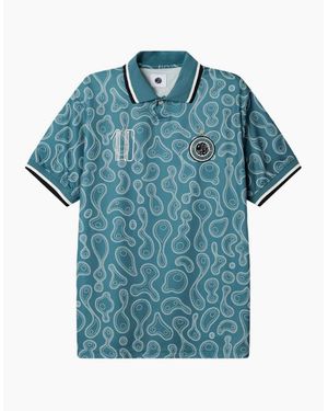 Pretty Green Outro Football Top - Blue