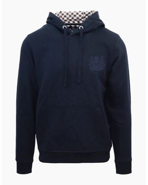 Aquascutum Hooded Sw - Blue