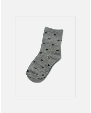 Nooki Design Love Leo Sock Set- Mix - Grey