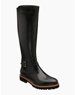Lotus Belvedere Knee High Boots - Black