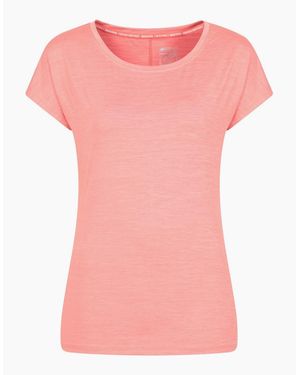 Mountain Warehouse Ladies Panna Ii Uv Protection Loose T-Shirt - Pink