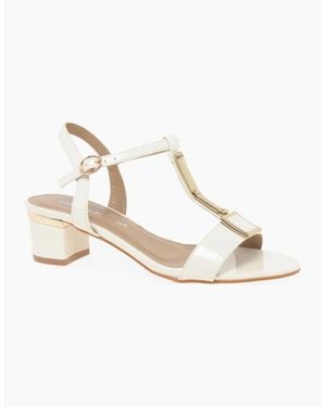 Lunar Blaze Dress Sandals - Metallic