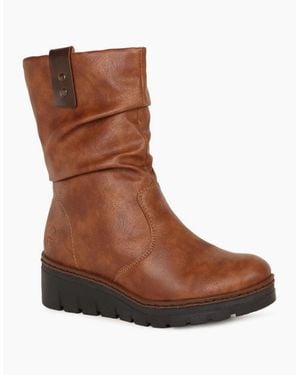 Rieker Croft Ankle Boots - Brown