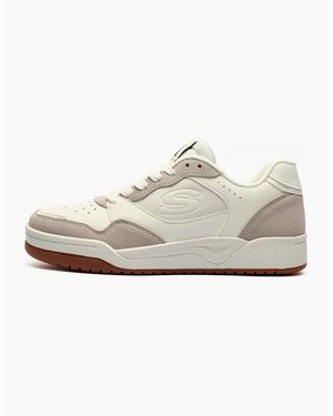 Skechers Koopa Los Angeles Memory Foam Trainers - White