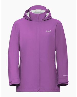 Jack Wolfskin Trailtime 2L Waterproof Jacket - Purple