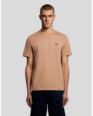 Lyle & Scott Cotton Crew Neck T-Shirt - Blue