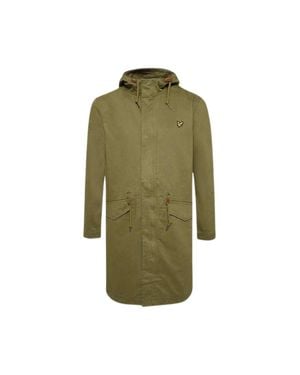 Lyle & Scott Lyle & Scott Fishtail Parka Jacket - Green