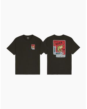 RVCA Live Bait Short Sleeve T-Shirt - Black