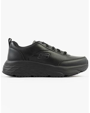 Skechers Work Max Cushioning Elite Sr - Black