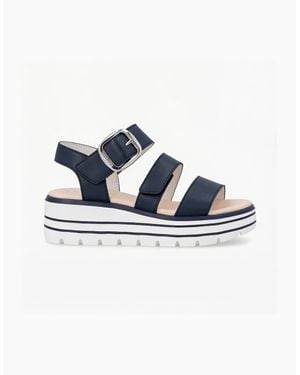Remonte D3N50 Ankle Strap Sandals - Blue