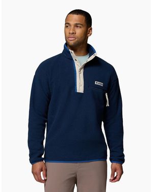 Columbia Helvetia Ii Half Snap Fleece Jacket - Blue
