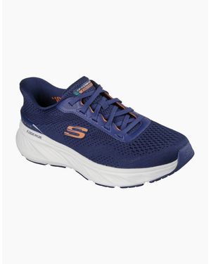 Skechers Edgeride Textile Trainers - Blue