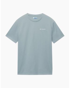 Columbia Basic Small Chest Logo T-Shirt - Blue