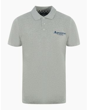 Aquascutum London 1851 Polo Shirt - Grey
