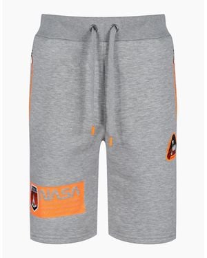 Alpha Industries Mars Neon Shorts - Grey