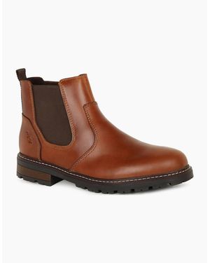 Rieker Dallas Chelsea Boots - Brown