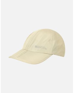 Mountain Warehouse Adult Travel Extreme Mosquito Repellent Baseball Cap - Natural