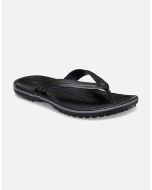 Crocs™ Crocband Flip Rubber/Slate Flip Flops - Black
