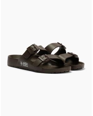 Original Penguin Penguin Eden Chocolate Sandals - Brown