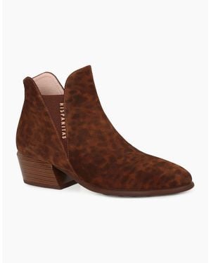 Hispanitas Verona Ankle Boots - Brown