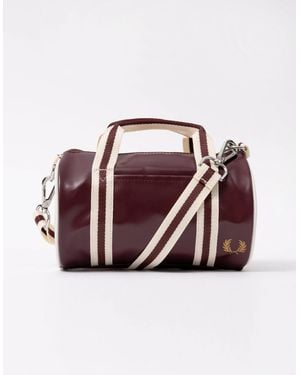Fred Perry Classic Mini Barrel Bag - Brown