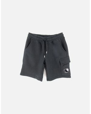 C.P. Company C.P. Company Undersixteen Lens Logo Bermuda Shorts 999 - Blue