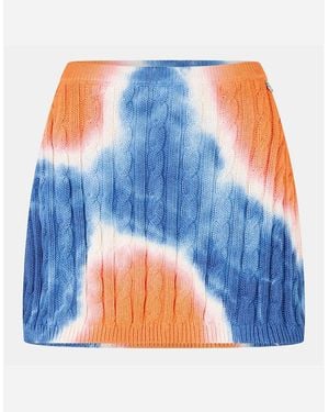 DIESEL M Jami Mini Tie Dye Skirt - Blue