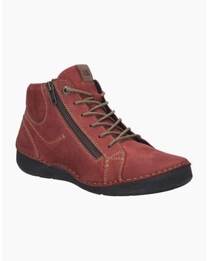 Josef Seibel Fergey 67 Ankle Boots - Red