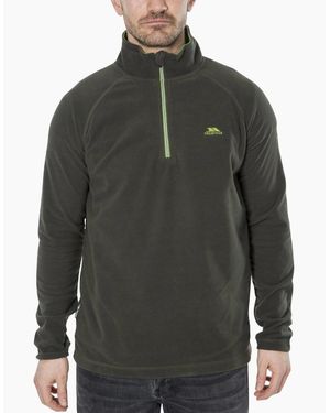 Trespass Blackford Half Zip Pullover Fleece - Grey