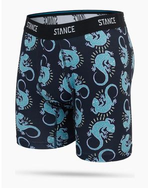 Stance Gecko Brief Boxer Shorts - Blue