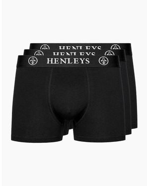 Henleys Mcblacken Boxers 3Pk
