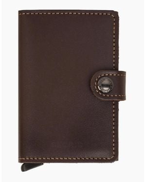 Secrid Mini Wallet Original - Brown