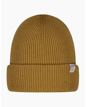 Barts Kinabalu Comfy Cuffed Knitted Beanie Hat - Natural