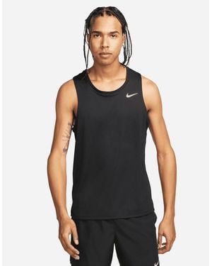 Nike Miler Dri Fit Vest/Tank Top - Black