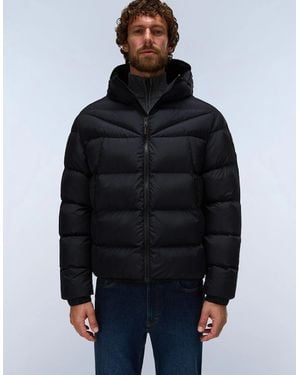 Napapijri Molveno Hooded Puffer Jacket - Blue