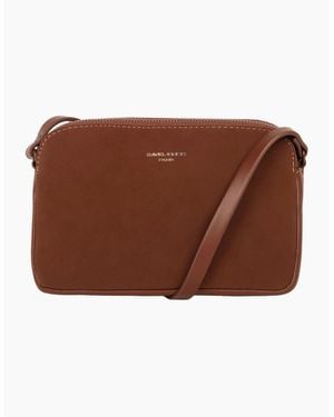 David Jones Toulouse Messenger Bag - Brown