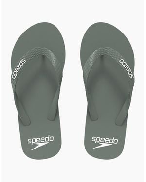 Speedo Logo Flip Flops - Green