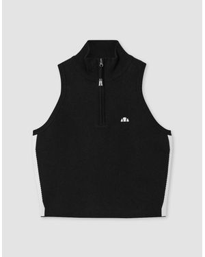 Ellesse Surista 1/4 Zip Top - Black