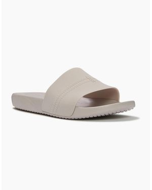 Fitflop Iqushion Pool Polyurethane Pale Slides - White