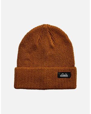 Bleubird Fisherman Knitted Beanie - Brown